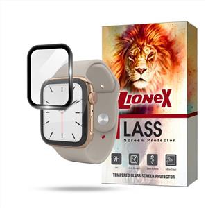 محافظ صفحه نمایش لایونکس مدل PMMWLمناسب برای ساعت هوشمند اپل واچ Series 4 / SE / SE 2 44 mm Lionex PMMWL Screen Protector For Apple Watch Series 4 / SE / SE 2 44 mm