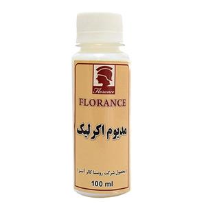 مدیوم اکریلیک فلورانس مدل M100 حجم 100 میلی لیتر
