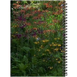 دفتر طراحی 50 برگ انتشارات بله طرح جنگل پرگل مدل کاغذ ضخیم کد TM101