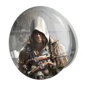 آینه جیبی خندالو طرح بازی اساسینز کرید Assassins Creed مدل تاشو کد 27911 