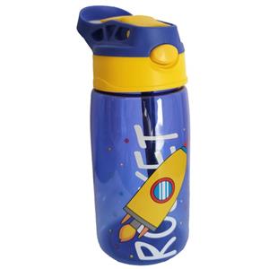 قمقمه کودک مدل نی دار طرح راکت فضایی گنجایش 0.45 لیتر