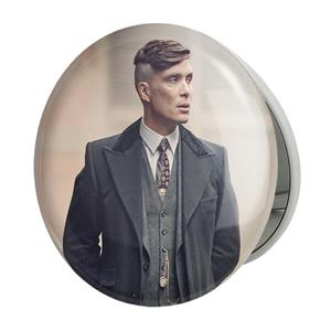 آینه جیبی خندالو طرح سریال پیکی بلایندرز Peaky Blinders مدل تاشو کد 3205