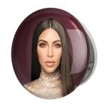 آینه جیبی خندالو طرح کیم کارداشیان Kim Kardashian مدل تاشو کد 6408