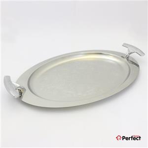 سینی استیل بیضی Perfect home مدل 1526