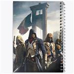 دفتر نقاشی 50 برگ خندالو مدل اساسینز کرید Assassins Creed کد 4976