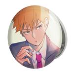 آینه جیبی خندالو طرح اراتاکا انیمه موب سایکو Mob Psycho 100 مدل تاشو کد 24502