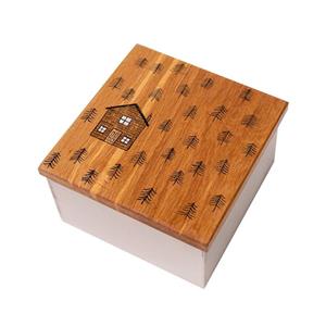 جعبه هدیه مدل کلبه چوبی 
