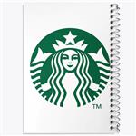 دفتر نقاشی 50 برگ خندالو مدل استارباکس Starbucks کد 8450