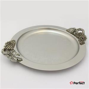 سینی استیل دایره Perfect home مدل 1420