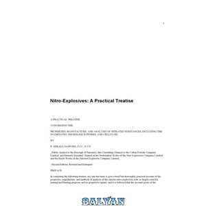 دانلود کتاب Nitro-Explosives A Practical Treatise 