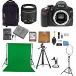 پکیج کامل دوربین عکاسی و فیلمبرداری نیکون Nikon D3200 Kit 18-55mm f/3.5-5.6 G VR