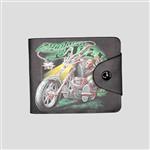 کیف پول اسکلتی مدل Ghost Rider کد Moe-141d7