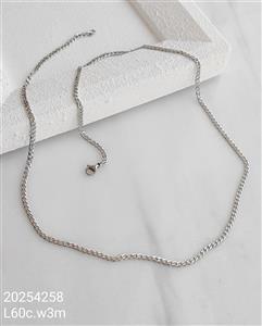 گردنبند استیل کارتیر رنگ ثابت با کیفیت ضد حساسیت کد 1515155