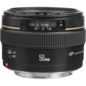 لنز کانن مدل 50 میلیمتر دیافراگم 1.4 Canon EF 50mm f USM 