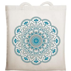 ساک دستی پارچه ای شاپ هلسی مدل فیروزه