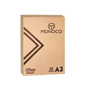 کاغذ کرافت مونوکو کد A3-105 بسته 50 عددی
