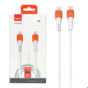 کابل USB-C هیسکا مدل LX-872CC طول 2 متر