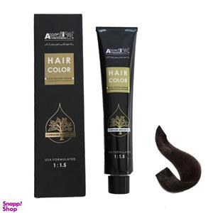 رنگ مو آوایی شماره 4.17 حجم 120 میلی لیتر رنگ دودی بنفش متوسط
