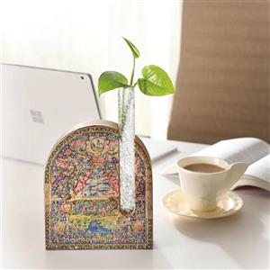 گلدان دکوری راکورد مدل P-120 طرح طاق بهشت