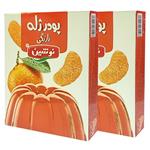 پودر ژله نارنگی نوشین - 100 گرم مجموعه 2 عددی