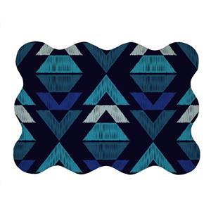 پادری مدل دالبر طرح مثلث کد 5733 سایز 80x110 سانتی متر