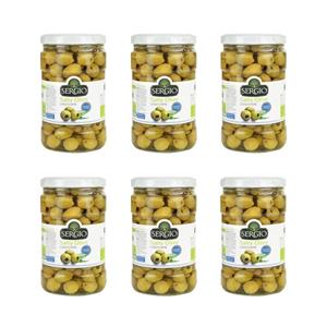 زیتون شور بدون هسته سرجیو - 660 گرم مجموعه 6 عددی Sergio seedless salty olive - 660 gr Pack of 6