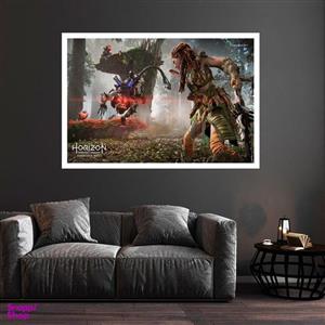 تابلو بکلیت طرح انیمیشین Horizon Forbidden West مدل قاب شاسی W-s8807