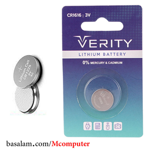 باتری سکه ای وریتی مدل CR 1616
