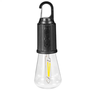 لامپ شارژی کمپینگ فیلامنتی قلاب دار مدل CAMPING LAMP HK-169