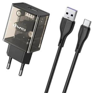 شارژر دیواری 2.4 وات اوی مدل C9T به همراه کابل USB-C