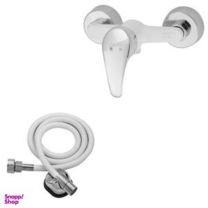 شیر سرویس بهداشتی فاخته مدل ماهان SC به همراه شلنگ