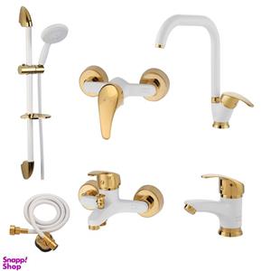 ست شیرآلات فاخته مدل ماهان ST مجموعه 6 عددی