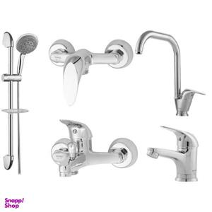 ست شیرآلات حکمت نشان مدل اناهیتا C مجوعه 5 عددی