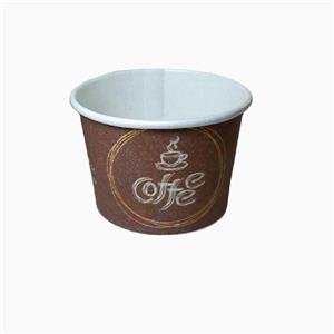 لیوان یکبار مصرف مدل کاغذی 120 cc بسته 100 عددی