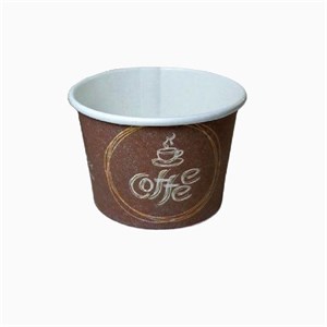 لیوان یکبار مصرف مدل کاغذی 120 cc بسته 100 عددی