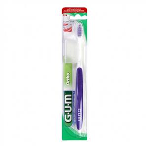 مسواک ارتودنسی جی یو ام با برس نرم G.U.M Ortho Tooth Brush