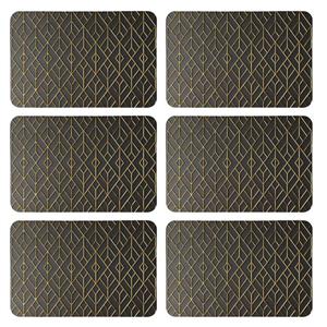 زیربشقابی طرح کلاسیک کد 8858 بسته 6 عددی