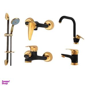 ست شیرآلات حکمت نشان مدل ایتالیا MT  مجموعه 5 عددی