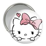 آینه جیبی خندالو مدل هلو کیتی Hello Kitty کد 2487 