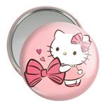 آینه جیبی خندالو مدل هلو کیتی Hello Kitty کد 2492 