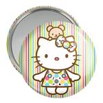 آینه جیبی خندالو مدل هلو کیتی Hello Kitty  کد 2494