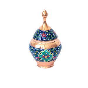 قندان مسی طرح سیبی مس و پرداز مدل PS10