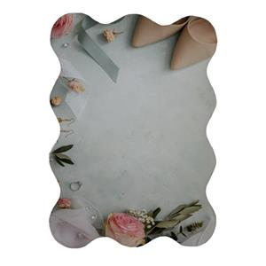 پادری مدل دالبر طرح عروسی کد 8035 سایز 80x110 سانتی متر