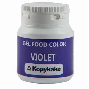 رنگ خوراکی ژله ای بنفش کپی کیک 100 گرم kopykake violet gel food color 100g 