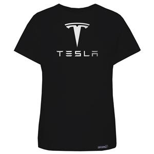 تی شرت استین کوتاه زنانه 27 مدل Tesla کد MH1639 