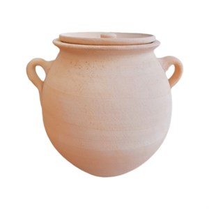 ظرف دیزی سفالی خام مدل سنتی کد poor-1500 -