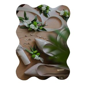 پادری مدل دالبر طرح عروسی کد 8047 سایز 80x110 سانتی متر