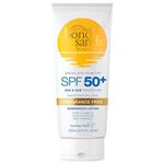 لوسیون ضد آفتاب بدون رنگ بوندی سندز SPF 50 مدل HYDRATION ‌مناسب پوست‌های حساس حجم 150 میلی‌لیتر