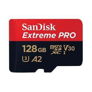 کارت حافظه microSDXC سن دیسک مدل Extreme PRO کلاس A2 استاندارد UHS-I U3 سرعت 170MBs ظرفیت 128 گیگابایت