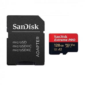 کارت حافظه microSDXC سن دیسک مدل Extreme PRO کلاس A2 استاندارد UHS-I U3 سرعت 170MBs ظرفیت 128 گیگابایت